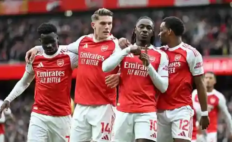 Kalahkan Crystal Palace, Arsenal Nyaman di Puncak Klasemen Liga Inggris