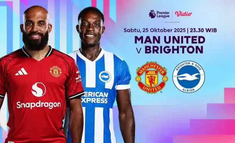 Dihantui Rekor Buruk, Mampukah Manchester United Taklukkan Brighton?