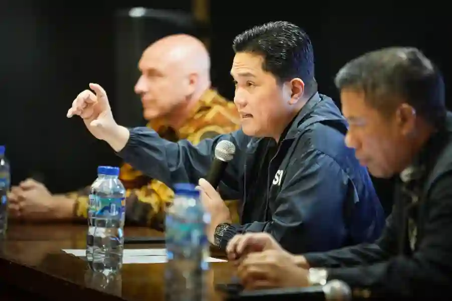 PSSI Bantah Isu Van Gaal, Erick Thohir: Pelatih Baru Timnas Tidak Tergesa-gesa